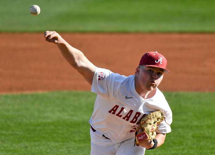 Garrett McMillan, Alabama pitcher